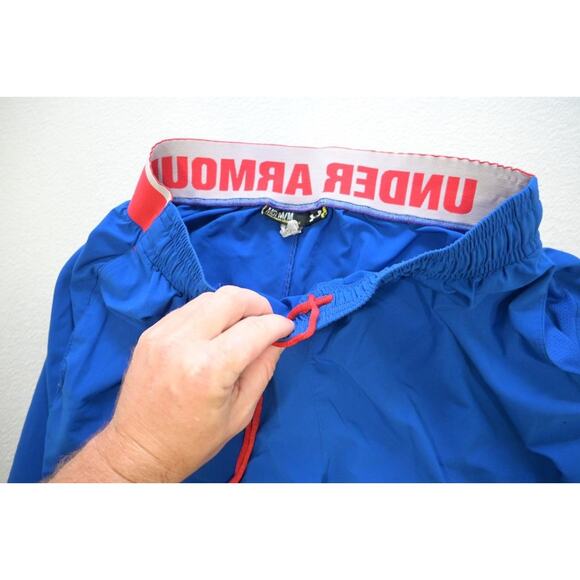 Under Armour Gym Shorts HeatGear Loose Performance W/Pockets 12" INS Mens Medium - Picture 4 of 7